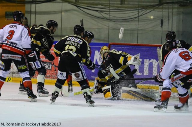 Photo hockey match Rouen - Bordeaux le 27/01/2017