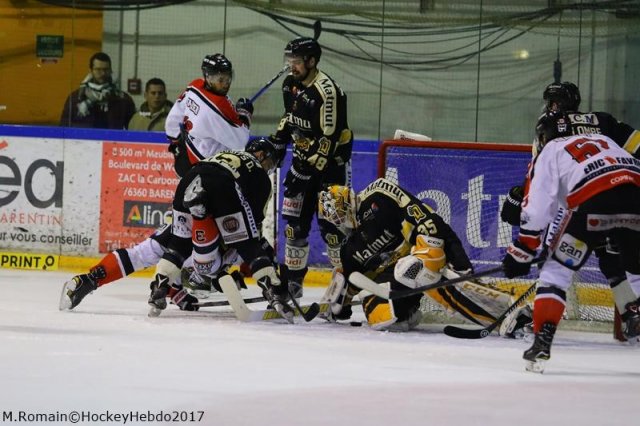 Photo hockey match Rouen - Bordeaux le 27/01/2017