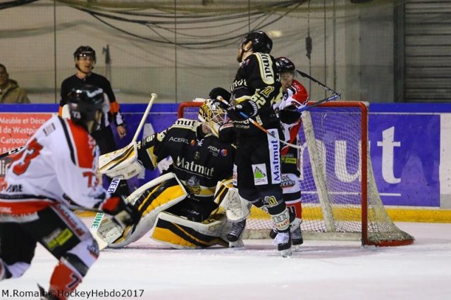 Photo hockey match Rouen - Bordeaux le 27/01/2017