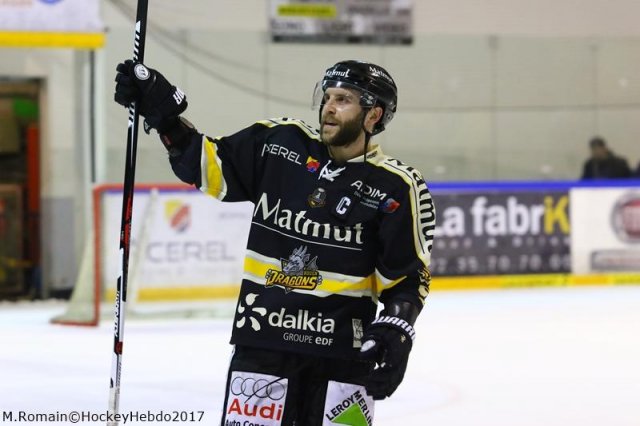 Photo hockey match Rouen - Bordeaux le 27/01/2017