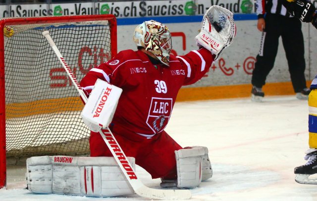 Photo hockey reportage NLA: Davos prend l'avantage après 40'