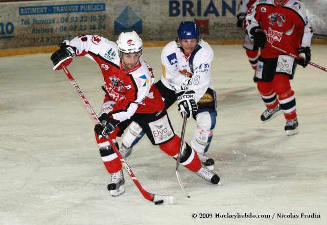 Photo hockey match Briançon  - Mont-Blanc le 10/02/2009