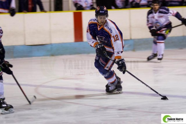 Photo hockey match Clermont-Ferrand - Caen  le 28/01/2017