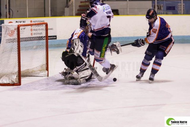 Photo hockey match Clermont-Ferrand - Caen  le 28/01/2017