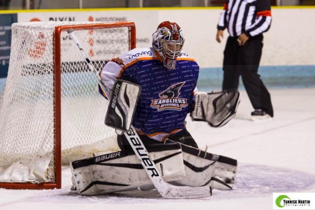 Photo hockey match Clermont-Ferrand - Caen  le 28/01/2017
