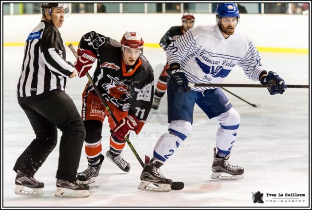 Photo hockey match Valence - Paris (FV) le 28/01/2017