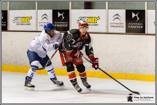 Photo hockey match Valence - Paris (FV) le 28/01/2017