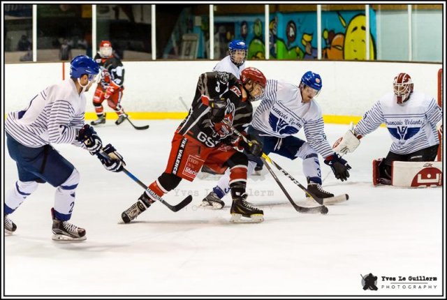 Photo hockey match Valence - Paris (FV) le 28/01/2017