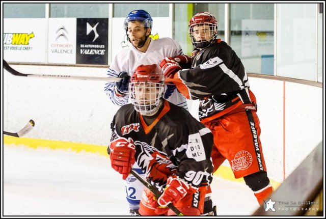 Photo hockey match Valence - Paris (FV) le 28/01/2017