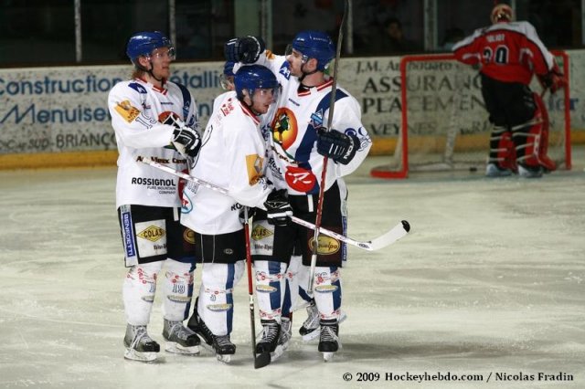 Photo hockey match Briançon  - Mont-Blanc le 10/02/2009