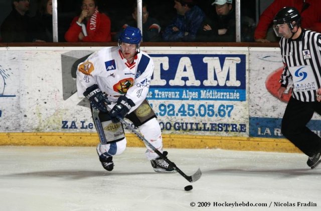 Photo hockey match Briançon  - Mont-Blanc le 10/02/2009