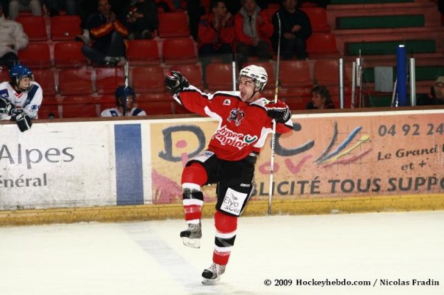 Photo hockey match Briançon  - Mont-Blanc le 10/02/2009