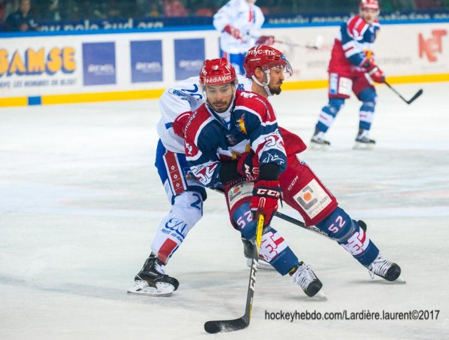 Photo hockey match Grenoble  - Lyon le 03/02/2017