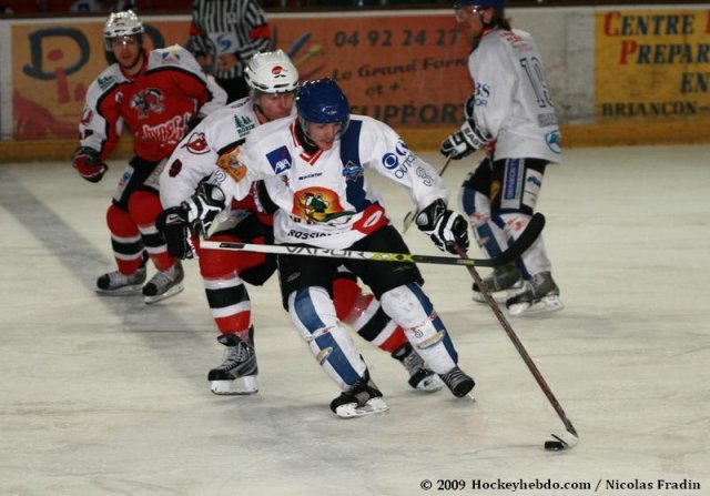 Photo hockey match Briançon  - Mont-Blanc le 10/02/2009