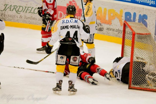 Photo hockey match Chamonix / Morzine - Rouen le 03/02/2017