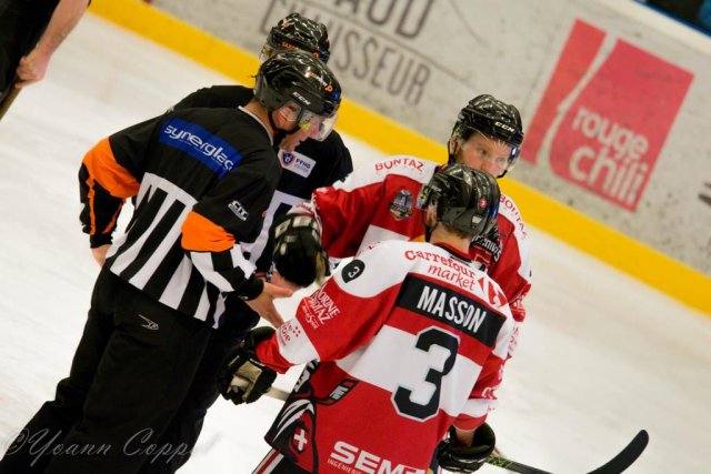 Photo hockey match Chamonix / Morzine - Rouen le 03/02/2017