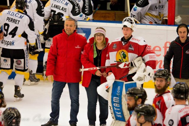 Photo hockey match Chamonix / Morzine - Rouen le 03/02/2017