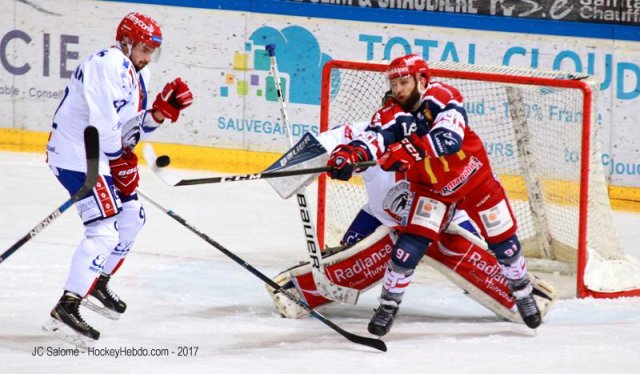 Photo hockey match Grenoble  - Lyon le 03/02/2017