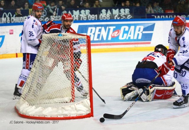 Photo hockey match Grenoble  - Lyon le 03/02/2017
