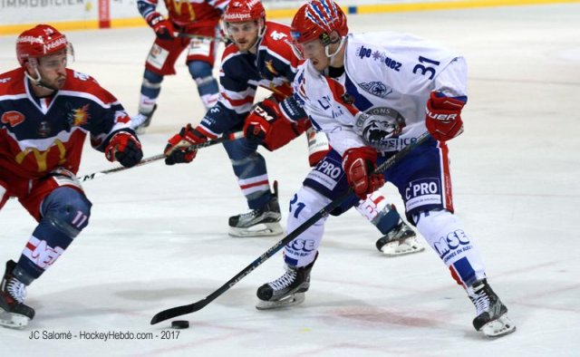 Photo hockey match Grenoble  - Lyon le 03/02/2017