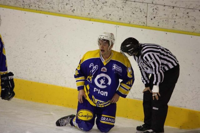 Photo hockey match Chamonix  - Grenoble  le 10/02/2009