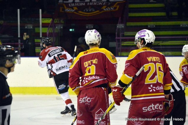 Photo hockey match Dijon  - Chamonix / Morzine le 05/02/2017