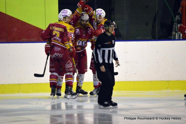 Photo hockey match Dijon  - Chamonix / Morzine le 05/02/2017