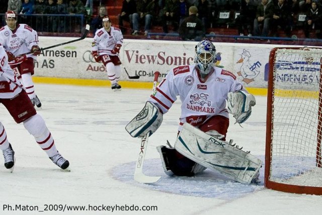 Photo hockey reportage Qualifs JO : Photos - Norvège vs Danemark
