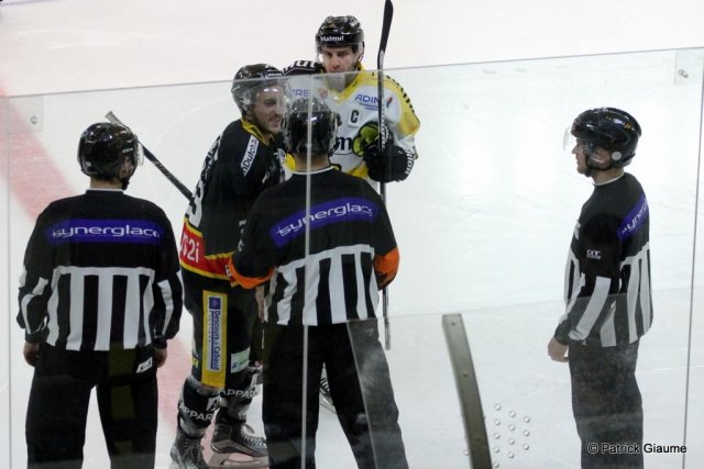 Photo hockey match Nice - Rouen le 05/02/2017
