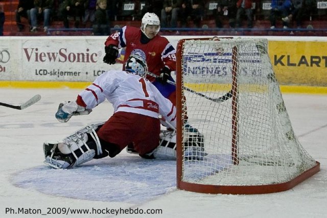 Photo hockey reportage Qualifs JO : Photos - Norvège vs Danemark