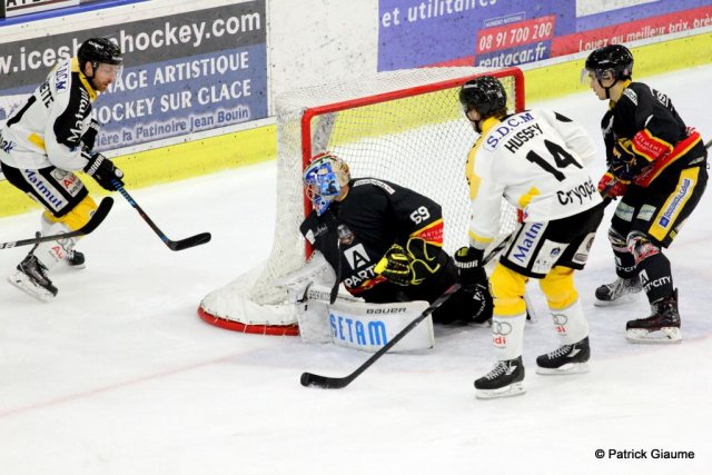 Photo hockey match Nice - Rouen le 05/02/2017