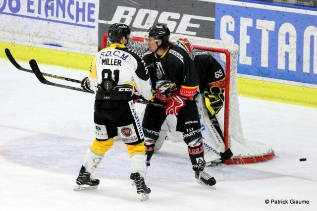 Photo hockey match Nice - Rouen le 05/02/2017