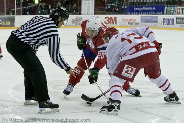 Photo hockey reportage Qualifs JO : Photos - Norvège vs Danemark