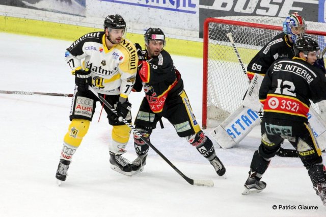 Photo hockey match Nice - Rouen le 05/02/2017