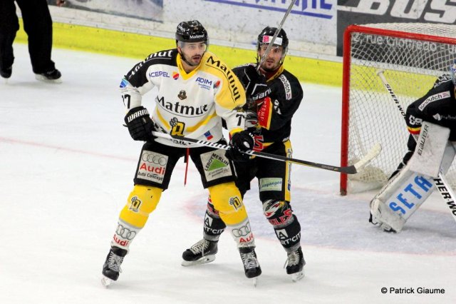 Photo hockey match Nice - Rouen le 05/02/2017