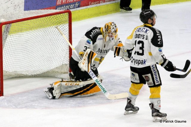 Photo hockey match Nice - Rouen le 05/02/2017