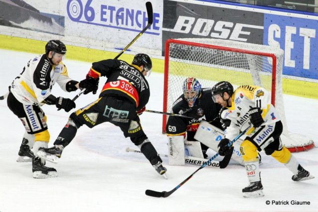 Photo hockey match Nice - Rouen le 05/02/2017