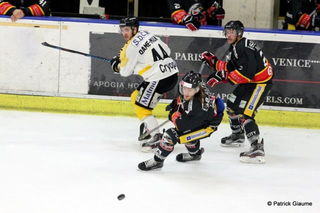 Photo hockey match Nice - Rouen le 05/02/2017