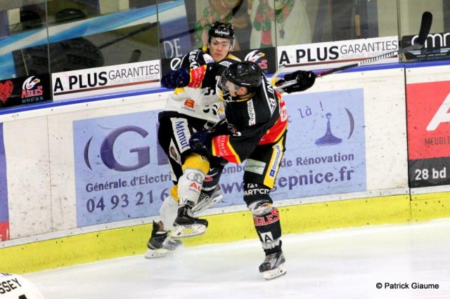 Photo hockey match Nice - Rouen le 05/02/2017