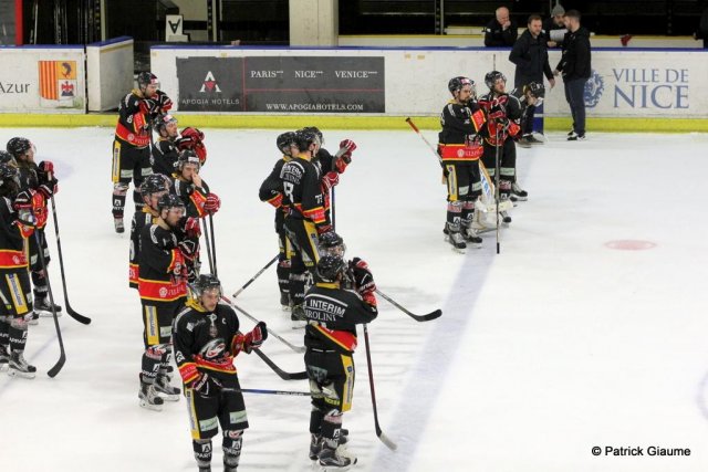 Photo hockey match Nice - Rouen le 05/02/2017