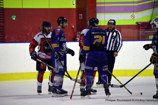Photo hockey match Dijon II - Valenciennes le 11/02/2017