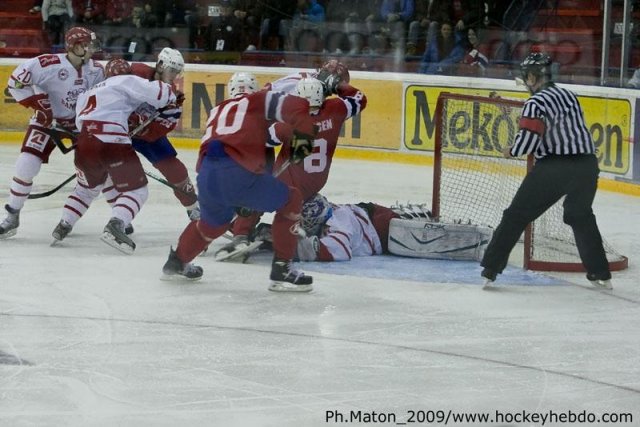 Photo hockey reportage Qualifs JO : Photos - Norvège vs Danemark