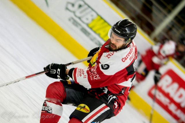 Photo hockey match Chamonix / Morzine - Strasbourg  le 14/02/2017