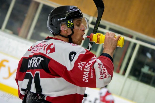 Photo hockey match Chamonix / Morzine - Strasbourg  le 14/02/2017