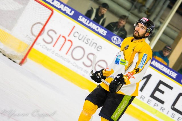 Photo hockey match Chamonix / Morzine - Strasbourg  le 14/02/2017