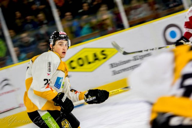 Photo hockey match Chamonix / Morzine - Strasbourg  le 14/02/2017