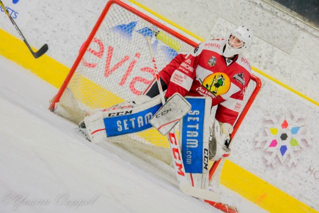 Photo hockey match Chamonix / Morzine - Strasbourg  le 14/02/2017
