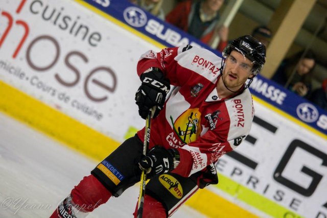 Photo hockey match Chamonix / Morzine - Strasbourg  le 14/02/2017