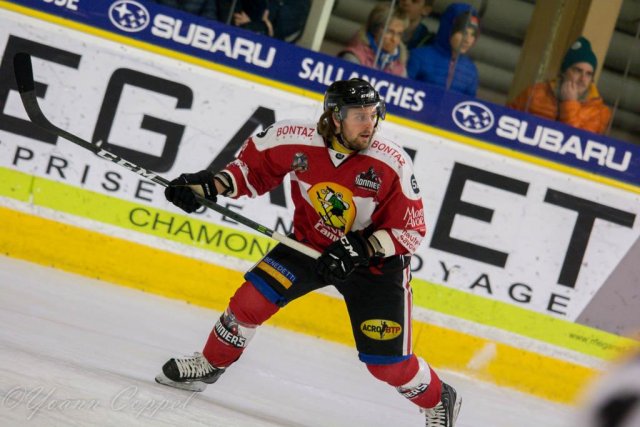 Photo hockey match Chamonix / Morzine - Strasbourg  le 14/02/2017