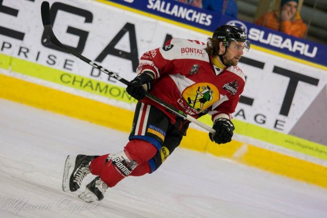 Photo hockey match Chamonix / Morzine - Strasbourg  le 14/02/2017